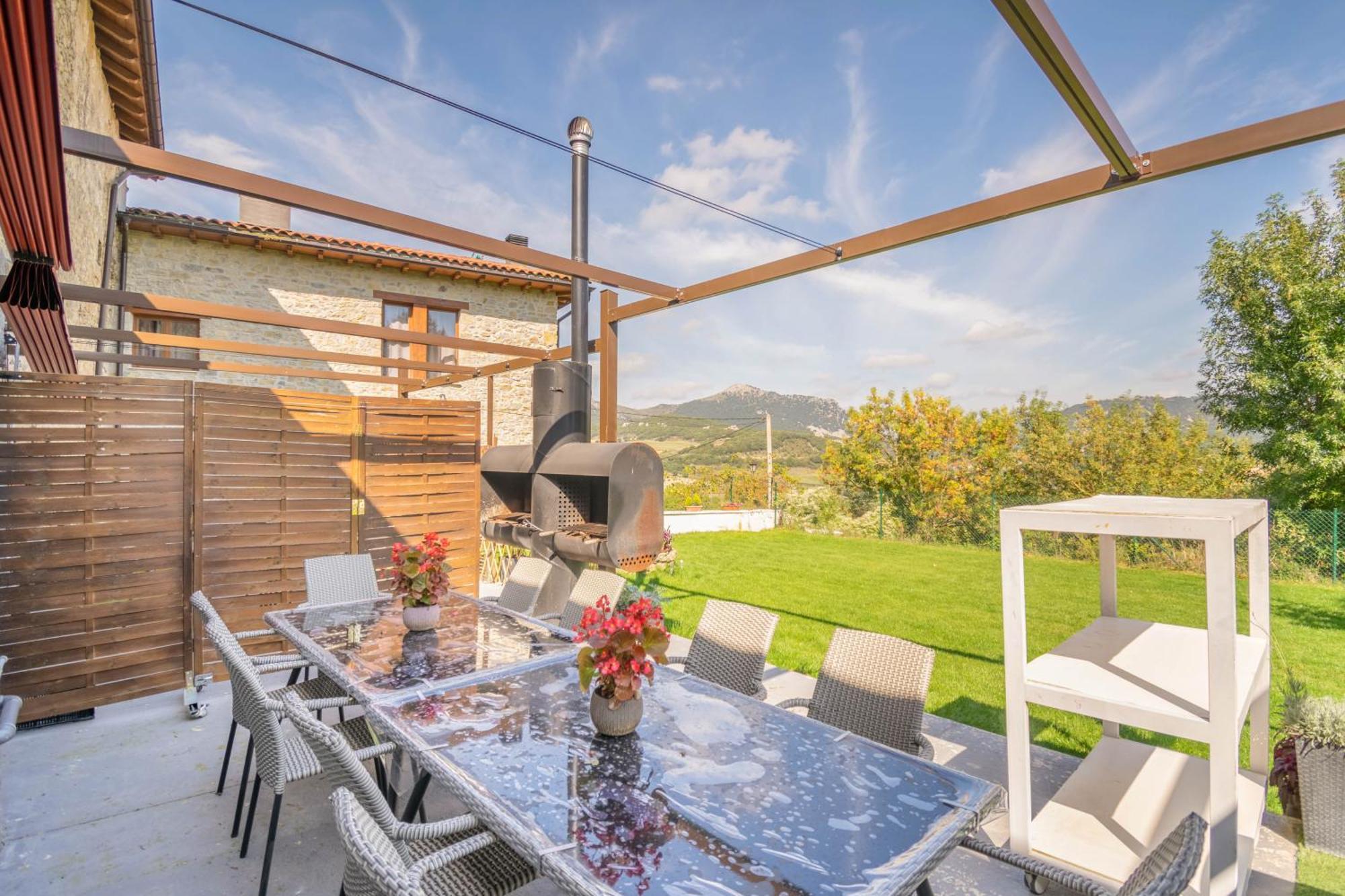 Acogedora Casa Rural Con Jardin Y Barbacoa Proxima A Pamplona Ilzarbe Eksteriør bilde